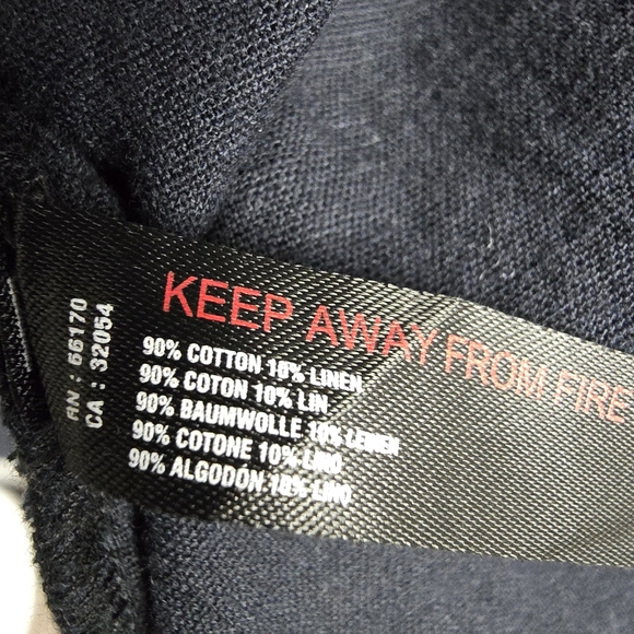 Free People Bom Bom Island Ruffle Mini Dress Cotton Linen Black Womens‎ Size SP - Picture 16 of 16